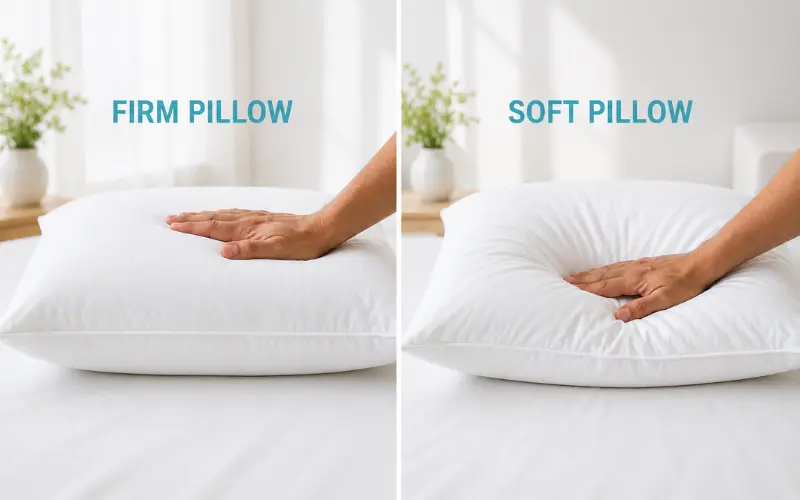 firm vs soft pillow