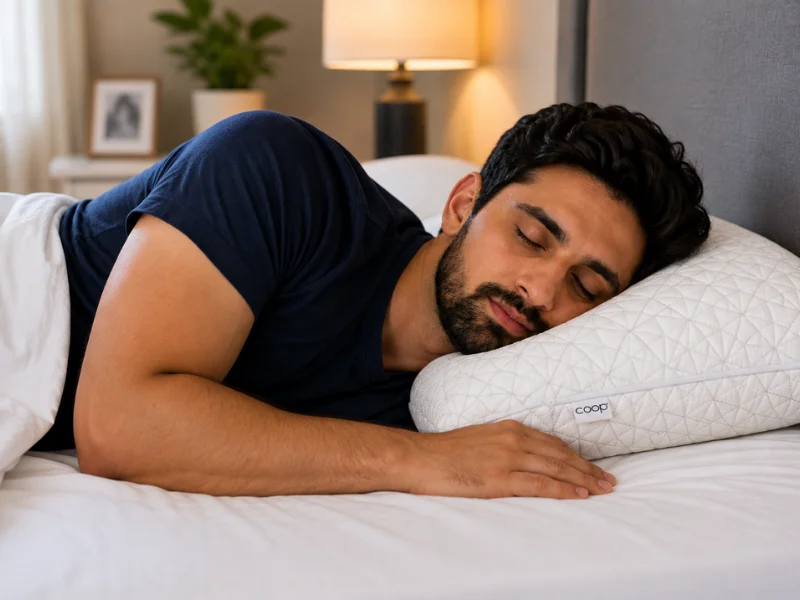 Coop Sleep Goods Original Adjustable Best side sleepers pillow overall