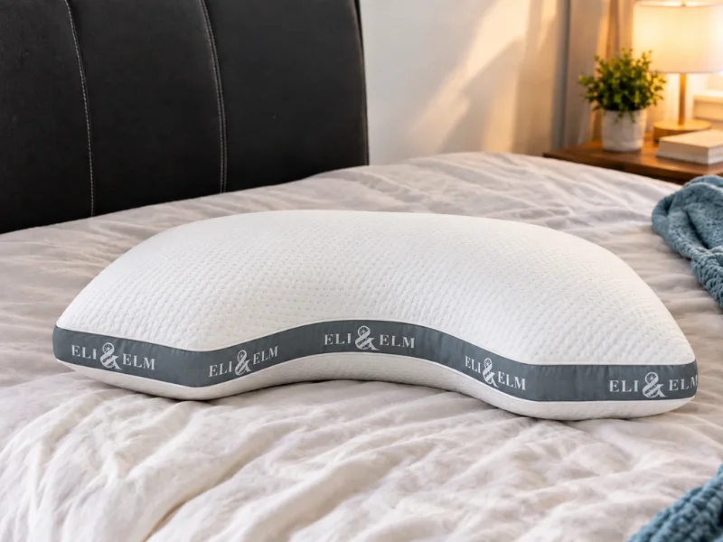 Eli & Elm Side Sleeper Pillow Best for side sleepers with neck pain